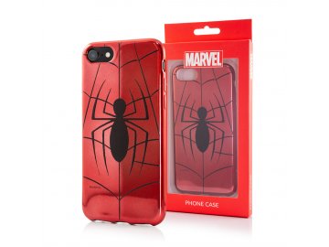 Spider Man Luxury Chrome silikónový kryt (obal) pre Samsung Galaxy S10e - červený
