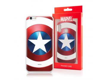 MARVEL Captain America silikónový obal na iPhone 11 štít