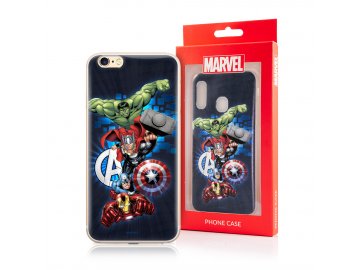 MARVEL Avengers silikónový kryt (obal) pre Huawei Mate 20 Lite - modrý