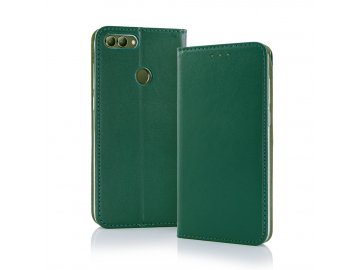 Smart Magnetic flip case (puzdro) pre Samsung Galaxy A21s - tmavozelené