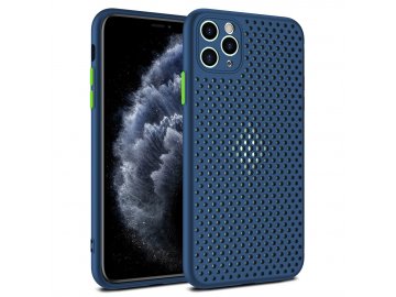 Breath Case silikónový kryt (obal) pre Samsung Galaxy A71 - modrý