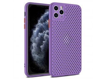 Breath Case silikónový kryt (obal) pre iPhone 7/8/SE 2020/SE 2022 - fialový