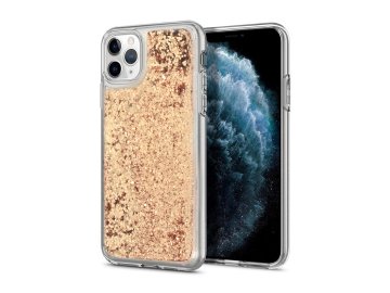 Vennus Liquid Case silikónový kryt (obal) pre Huawei P40 - zlatý