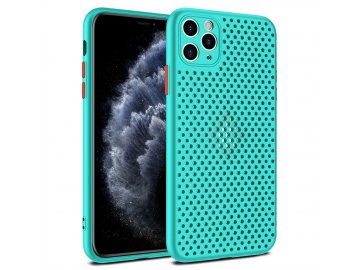 Breath Case silikónový kryt (obal) pre Samsung Galaxy A21s - tyrkysový