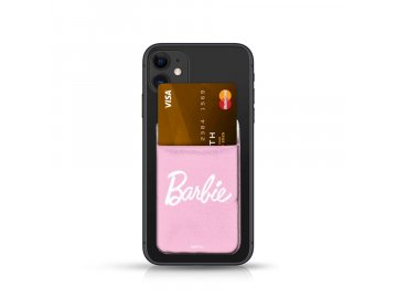 Barbie Pocket Sticker nalepovací držiak na kartu - ružový