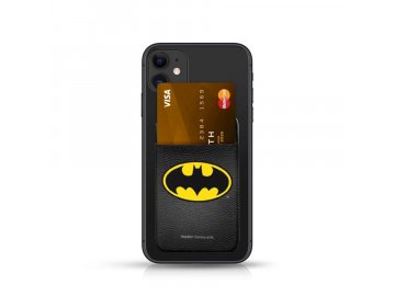DC Comics Batman Pocket Sticker nalepovací držiak na kartu - čierny