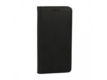 Telone flip Case (puzdro) pre iPhone 12/12 Pro - čierne - s magnetickým dovieraním