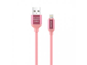 AWEI CL-80 Lightning USB kábel - ružový