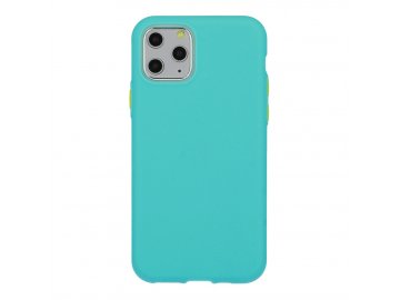 Solid Case silikónový kryt (obal) pre iPhone 12 mini - tyrkysový