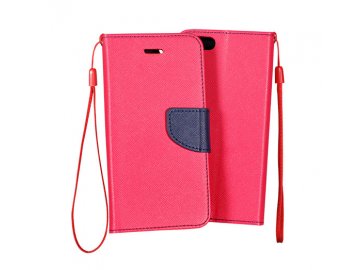 Flip Case (puzdro) Fancy pre Xiaomi Redmi 9 - ružovo-modré