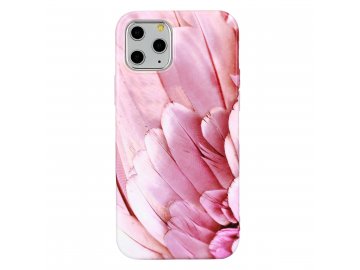 Vennus Marble Stone silikónový kryt (obal) pre iPhone 12/12 Pro - ružový