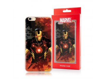 MARVEL Iron-Man silikónový kryt (obal) pre Samsung Galaxy Note 10+ (Plus) - čierny