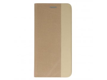 Vennus Sensitive Book (puzdro) pre Samsung Galaxy A21s - zlaté - s magnetickým dovieraním
