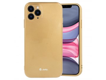 Jelly Colorful kryt (obal) pre Samsung Galaxy S21 - zlatý