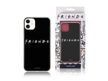 FRIENDS silikónový kryt (obal) pre iPhone 7/8/SE 2020 - čierny