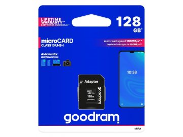 Pamäťová karta GOODRAM micro SDHC UHS-I 128GB