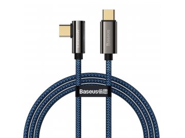 Baseus Legend Series 5A 100W USB-C kábel - modrý