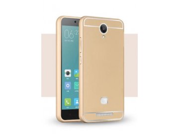 Hliníkový kryt (obal) pre Xiaomi Redmi Note 2 - gold (zlatý)