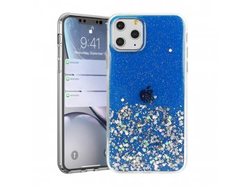 Brilliant Clear silikónový kryt (obal) pre Samsung Galaxy S21 Ultra - modrý