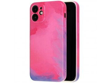Ink Case silikónový kryt (obal) pre Samsung Galaxy S21 - ružovo-fialový