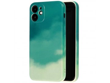 Ink Case silikónový kryt (obal) pre iPhone 12 mini - zelený
