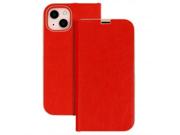 Vennus Kabura flip Case (puzdro) pre Samsung Galaxy S22 - červené - s magnetickým dovieraním