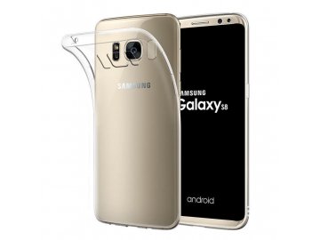 Silikónový kryt (obal) pre Samsung Galaxy S8 - clear (priesvitný)