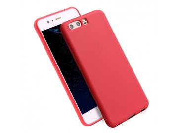 Silikónový kryt (obal) pre Huawei P10 Plus - red (červený)