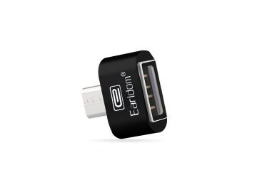 Adaptér Earldom OTG ET-OT3 z USB na micro USB - čierny