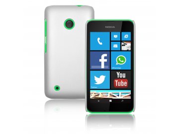 Plastový kryt (obal) pre Nokia Lumia 530 - white (biely)