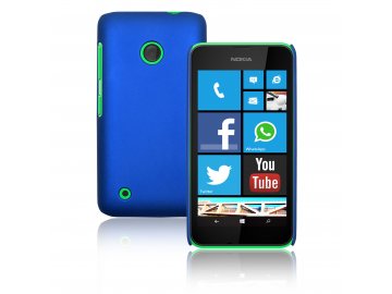 Plastový kryt (obal) pre Nokia Lumia 530 - dark blue (tm. modrý)