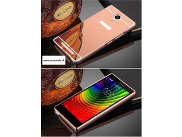 Hliníkový kryt pre Lenovo K80 - rose gold