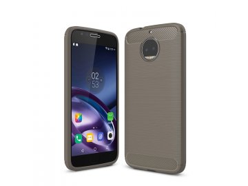 Silikónový kryt (obal) pre Lenovo (Motorola) Moto G5S - grey (šedý)