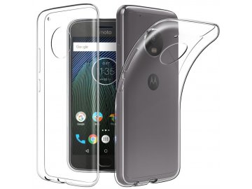 Silikónový kryt (obal) pre Lenovo (Motorola) Moto G5S+ (PLUS) - clear (priesvitný)