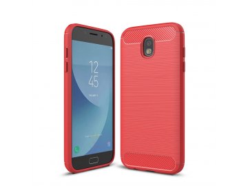 Silikónový kryt (obal) pre Samsung Galaxy J3 2017 (J330F) - červený