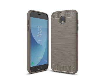 Silikónový kryt (obal) pre Samsung Galaxy J3 2017 (J330F) - šedý