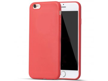 Silikónový kryt (obal) pre Iphone 6/6S - red (červený)