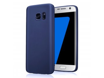 Silikónový kryt (obal) pre Samsung Galaxy S6 Edge - blue (modrý)
