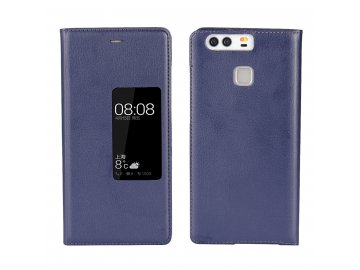 Flip Case (puzdro) pre Huawei P9+ (PLUS) - modré