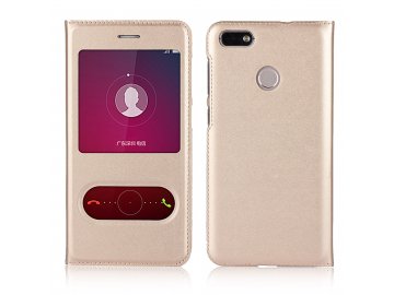 Flip Case (puzdro) pre Huawei P10 Lite - gold (zlaté)