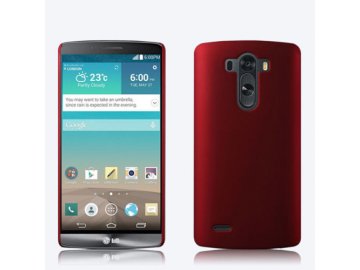 Plastový kryt (obal) pre LG G3 - červený