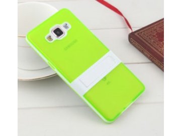 Silikónový kryt (obal) pre Samsung Galaxy S6 Edge - zelený (green)