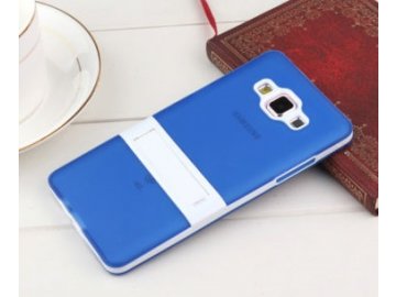 Silikónový kryt (obal) pre Samsung Galaxy S6 Edge - modrý (blue)