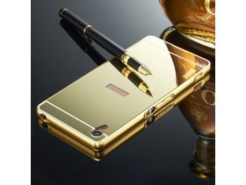 Hliníkový kryt na Huawei P Smart zlatý 