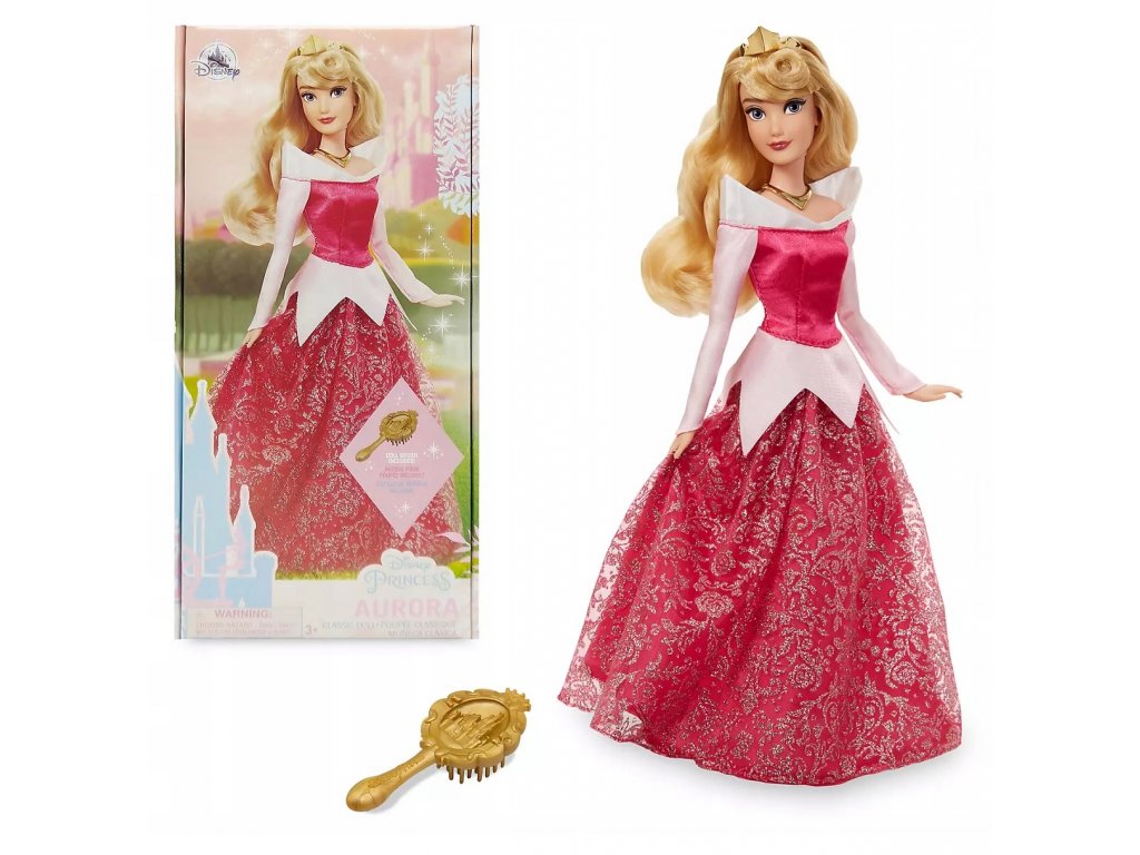 Aurora Doll Sleeping Disney Store 29 cm