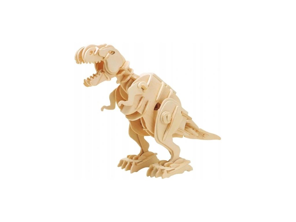 Robotime drevený model chôdza T-Rex 3D puzzle