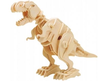 Robotime drevený model chôdza T-Rex 3D puzzle