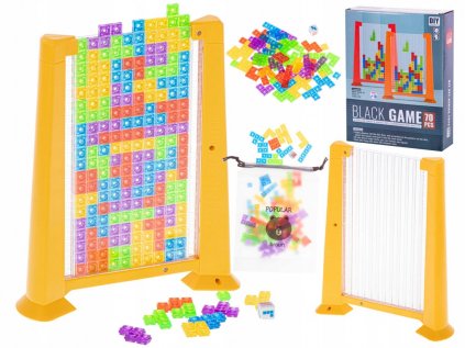 Logická hra Vzdelávacie puzzle tetris 3D bloky