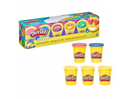 Hasbro Play-Doh Radostné farby 5 TUB F4715