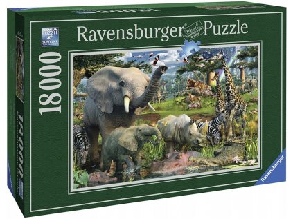 Ravensburger 18000 El. Divoká príroda puzzle 14+